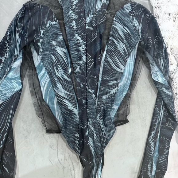 COPY - Mugler body suit and leggings size uk 36 compared to size small - Picture 2 of 8